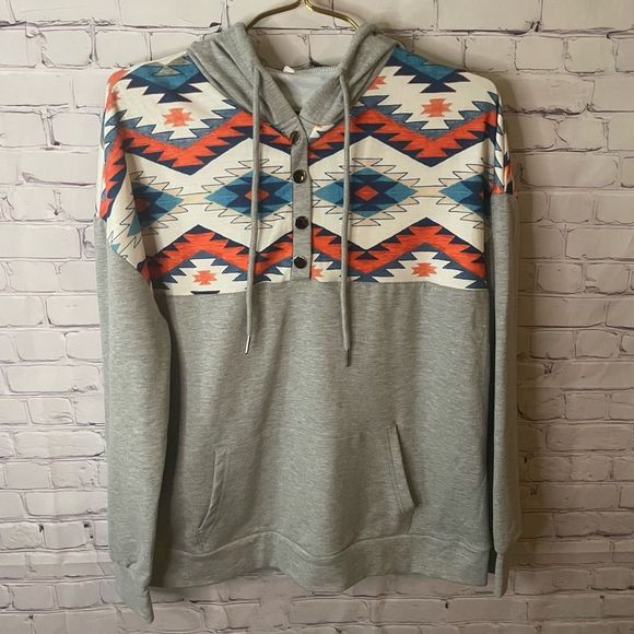 Ladies Comfy ETCYY Hoodie🩶Size M - Picture 1 of 5